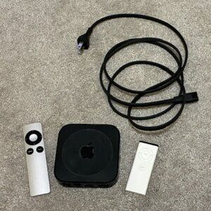 Apple TV Streaming Box Bundle – With 2 Remotes & Power Cord